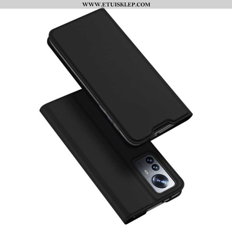 Etui Na Telefon do Xiaomi 12 Pro Etui Folio Skin Pro Dux Ducis